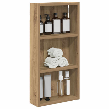 Badkamer wandkast Ambachtelijk eiken 30 x 10 x 60,5 cm