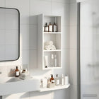 Bathroom wall cabinet White 30 x 14 x 70 cm Engineered wood