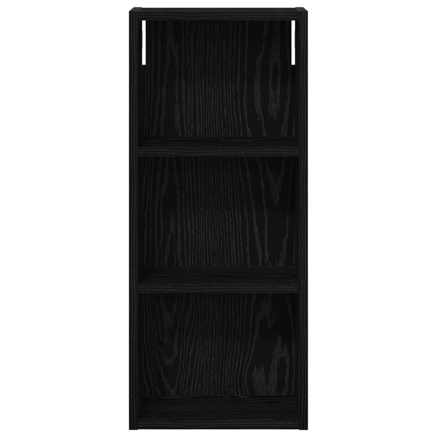 Badkamer wandkast Zwarte Eik 30 x 14 x 70 cm Geconstrueerd hout