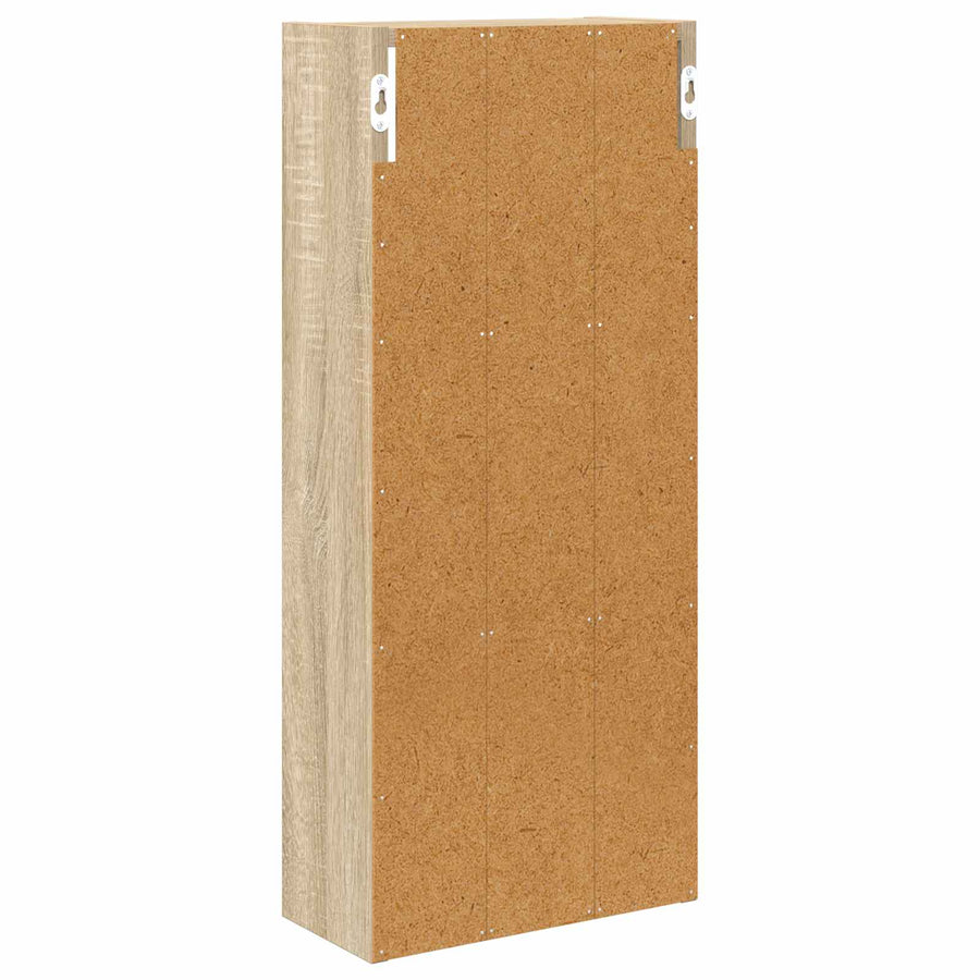 Badkamer wandkast met plank Sonoma Eiken 30 x 14 x 70 cm