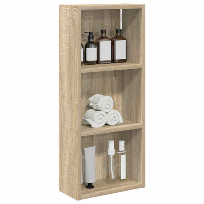 Badkamer wandkast met plank Sonoma Eiken 30 x 14 x 70 cm
