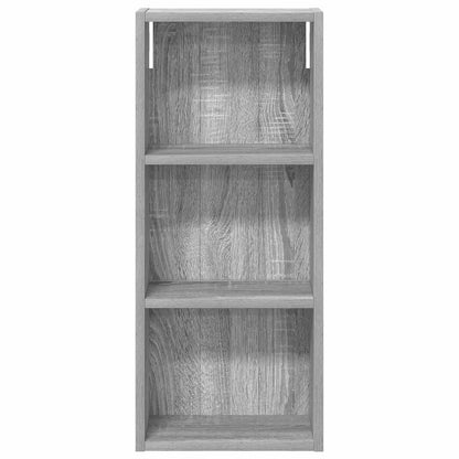 Badkamer wandkast met plank Grijze Sonoma 30 x 14 x 70 cm