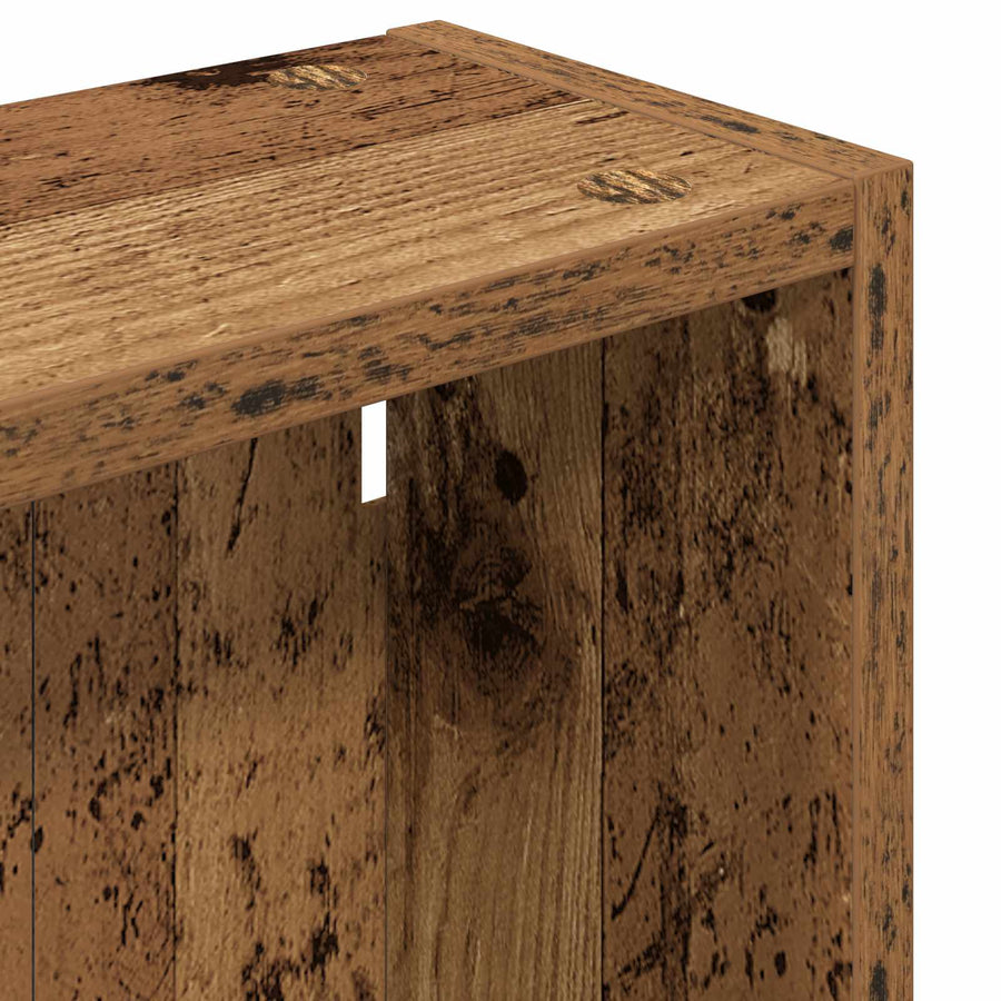 Badkamer wandkast Oudhout 30 x 14 x 70 cm Geconstrueerd hout