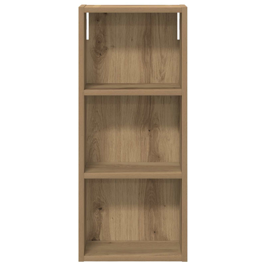 Badkamer wandkast met plank Ambachtelijk eiken 30 x 14 x 70 cm
