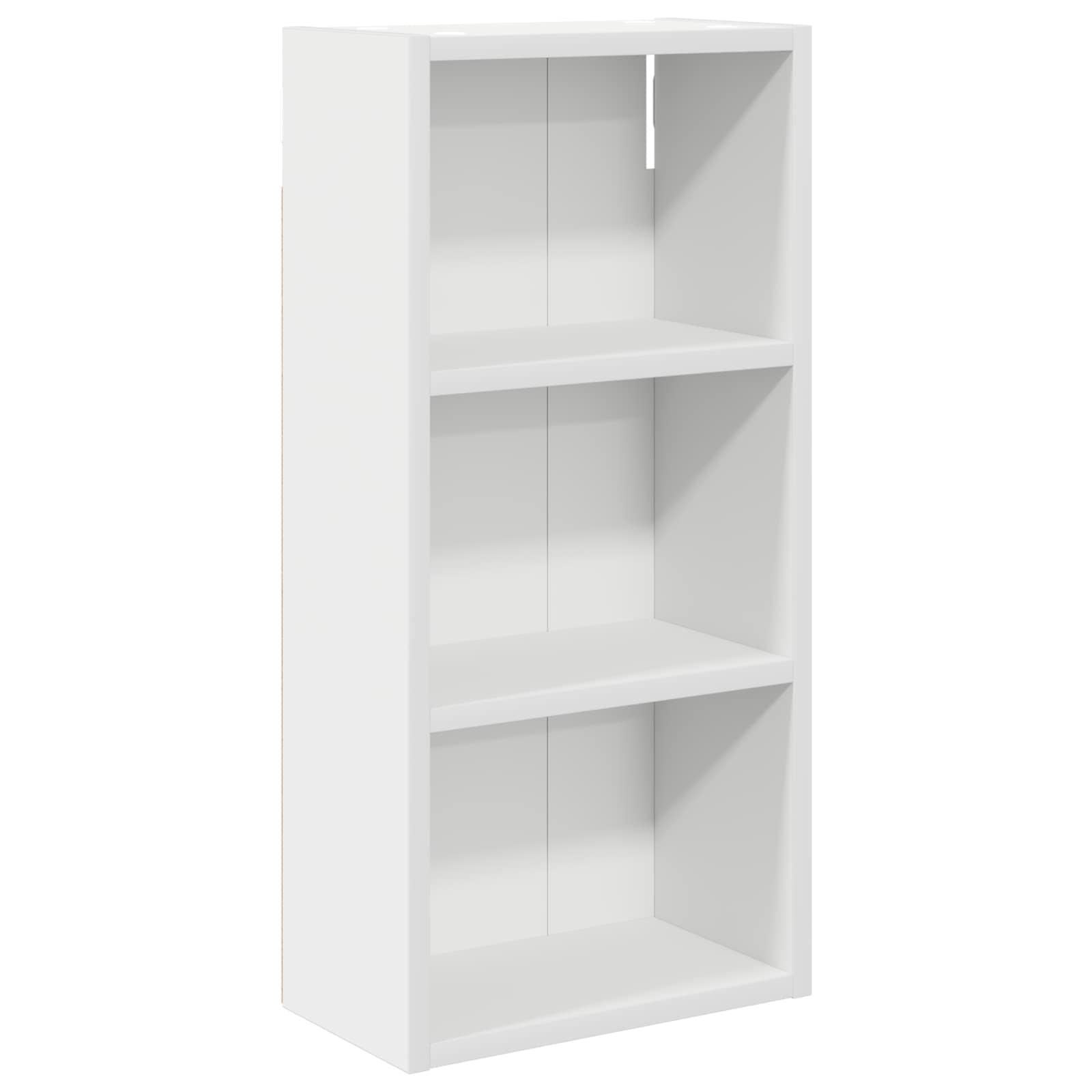 Badkamer wandkast Wit 30 x 16 x 62,5 cm Geconstrueerd hout