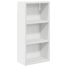 Badkamer wandkast Wit 30 x 16 x 62,5 cm Geconstrueerd hout