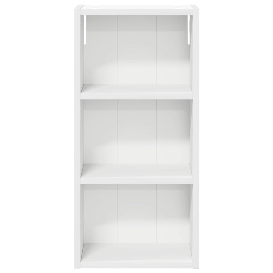 Badkamer wandkast Wit 30 x 16 x 62,5 cm Geconstrueerd hout