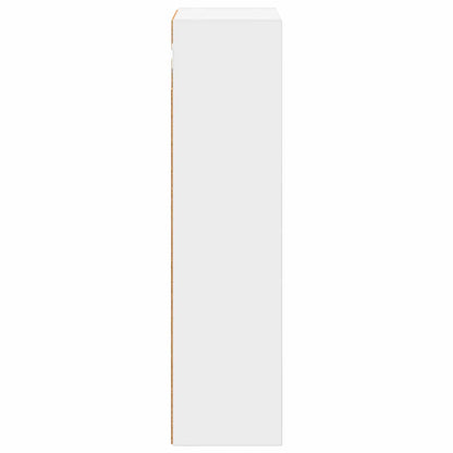Badkamer wandkast Wit 30 x 16 x 62,5 cm Geconstrueerd hout