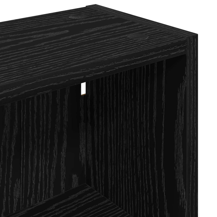 Badkamer wandkast met plank Zwarte Eik 30 x 16 x 62,5 cm