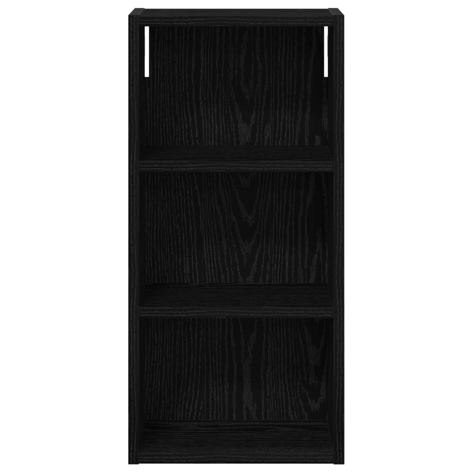 Badkamer wandkast met plank Zwarte Eik 30 x 16 x 62,5 cm