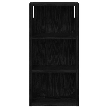Badkamer wandkast met plank Zwarte Eik 30 x 16 x 62,5 cm