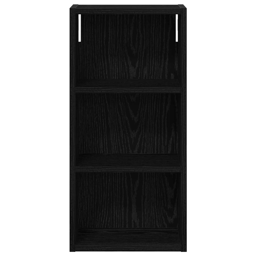 Badkamer wandkast met plank Zwarte Eik 30 x 16 x 62,5 cm