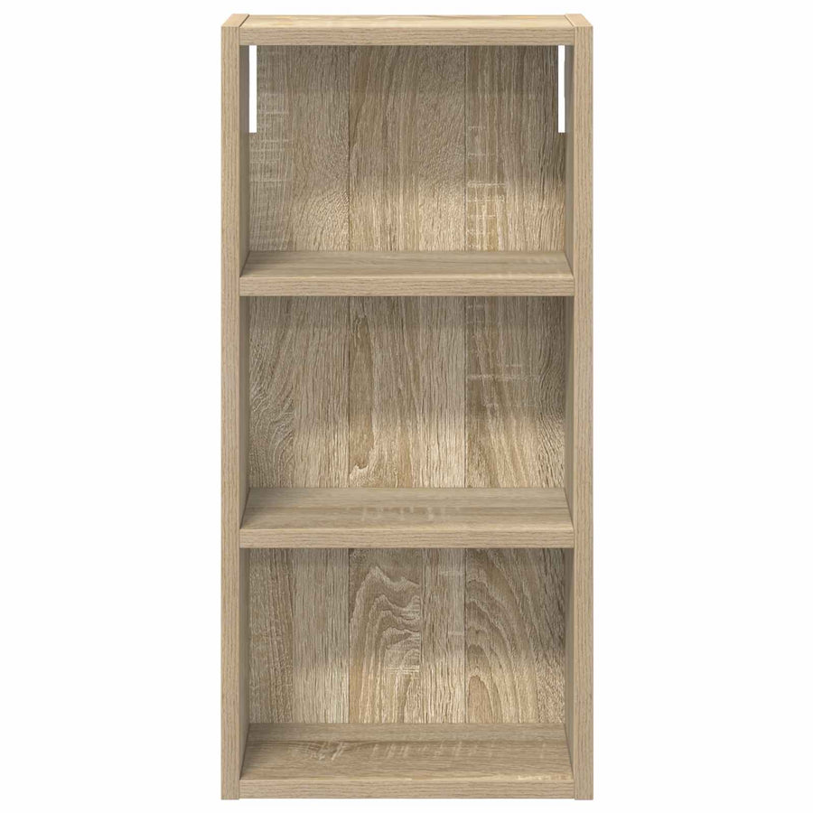 Badkamer wandkast met plank Sonoma Eiken 30 x 16 x 62,5 cm
