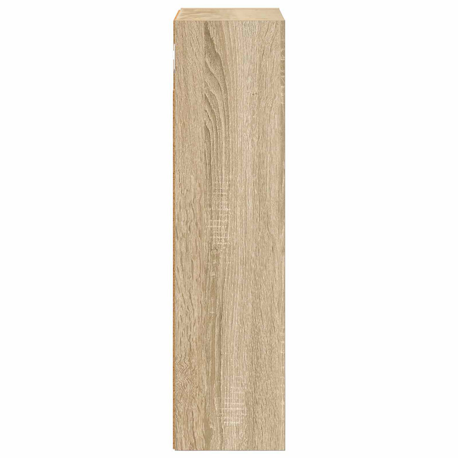 Badkamer wandkast met plank Sonoma Eiken 30 x 16 x 62,5 cm