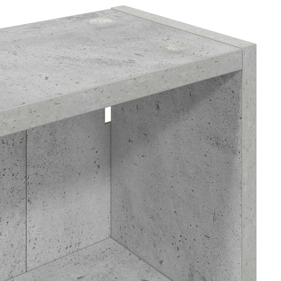 Badkamer wandkast met plank Beton Grijs 30 x 16 x 62,5 cm