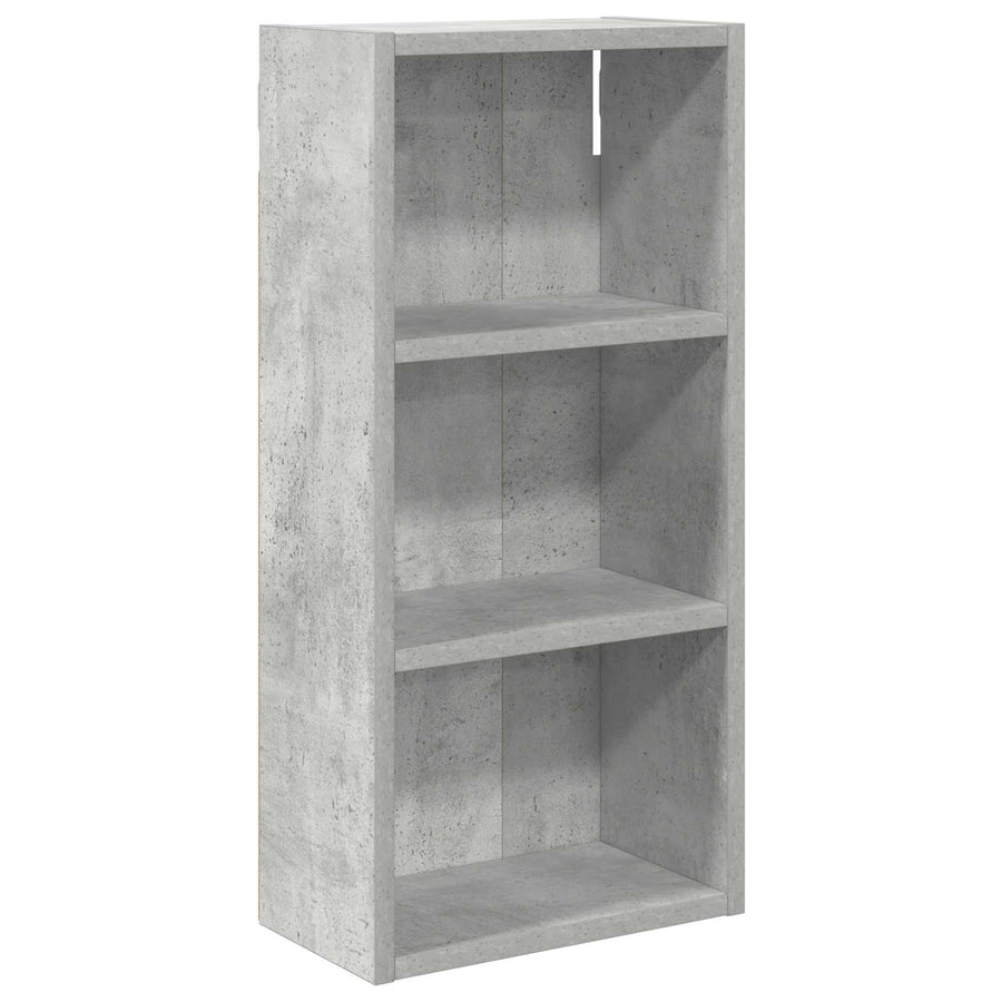 Badkamer wandkast met plank Beton Grijs 30 x 16 x 62,5 cm