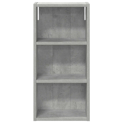 Badkamer wandkast met plank Beton Grijs 30 x 16 x 62,5 cm
