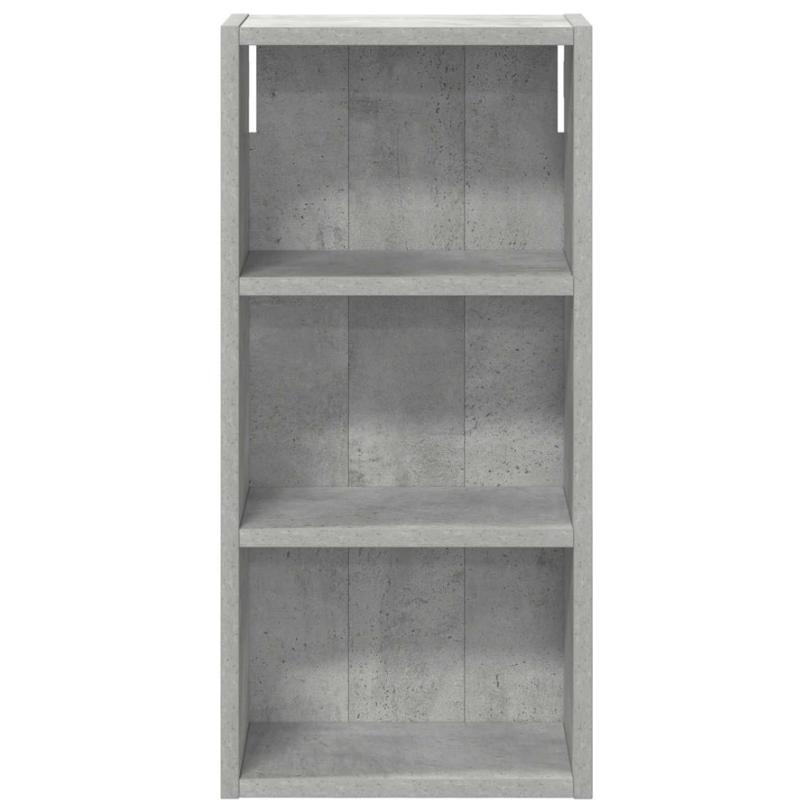Badkamer wandkast met plank Beton Grijs 30 x 16 x 62,5 cm
