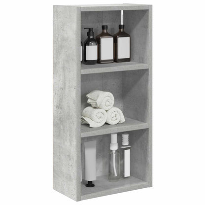 Badkamer wandkast met plank Beton Grijs 30 x 16 x 62,5 cm