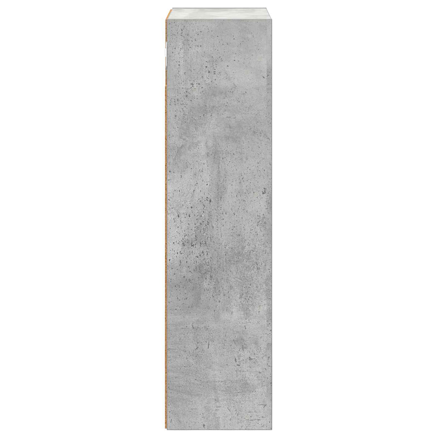 Badkamer wandkast met plank Beton Grijs 30 x 16 x 62,5 cm