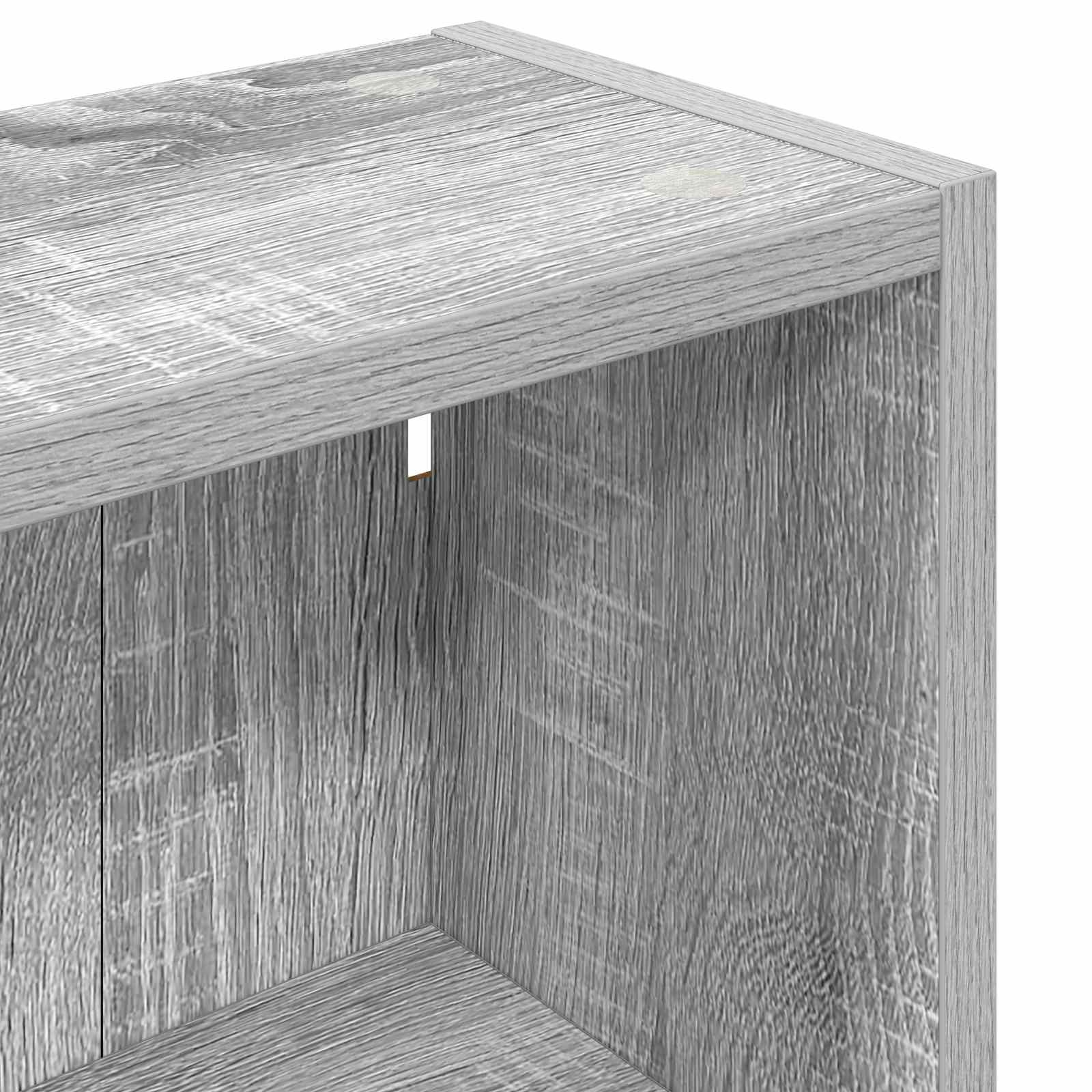 Badkamer wandkast met plank Grijze Sonoma 30 x 16 x 62,5 cm