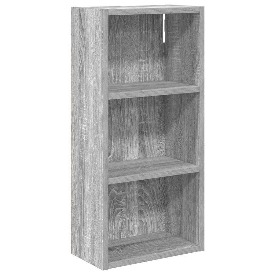 Badkamer wandkast met plank Grijze Sonoma 30 x 16 x 62,5 cm