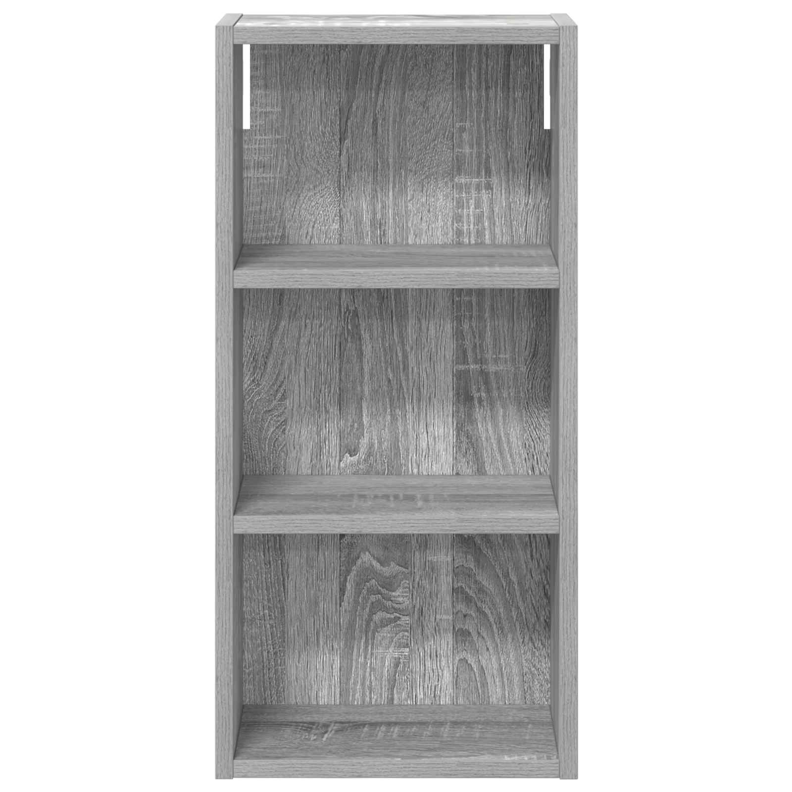 Badkamer wandkast met plank Grijze Sonoma 30 x 16 x 62,5 cm