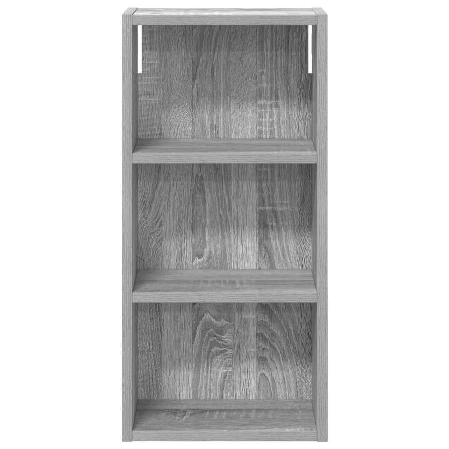 Badkamer wandkast met plank Grijze Sonoma 30 x 16 x 62,5 cm