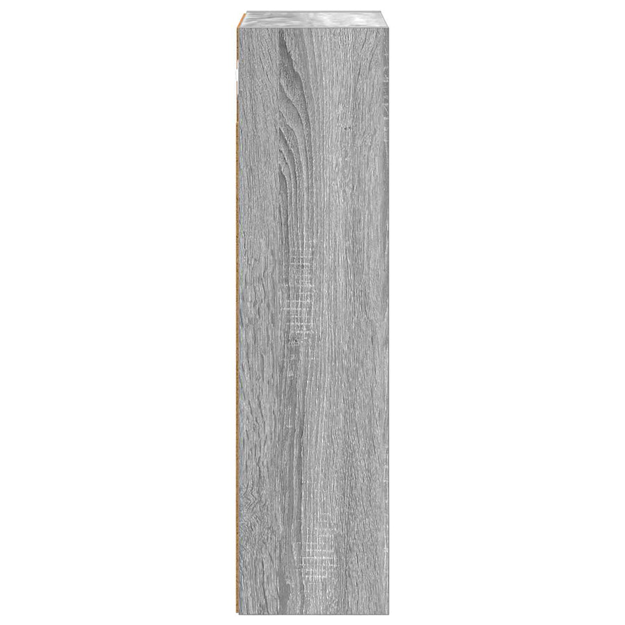 Badkamer wandkast met plank Grijze Sonoma 30 x 16 x 62,5 cm