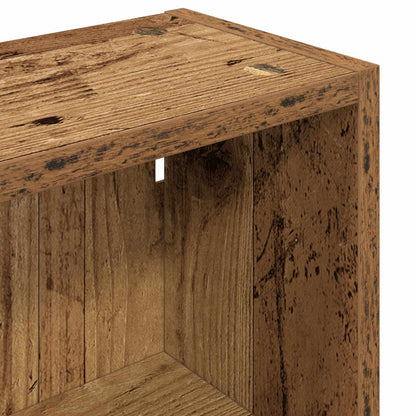Badkamer wandkast Oudhout 30 x 16 x 62,5 cm Geconstrueerd hout