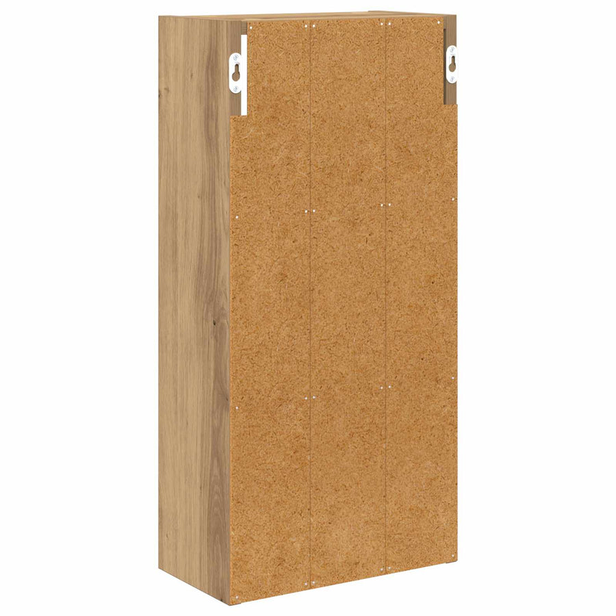 Badkamer wandkast Ambachtelijk eiken 30 x 16 x 62,5 cm
