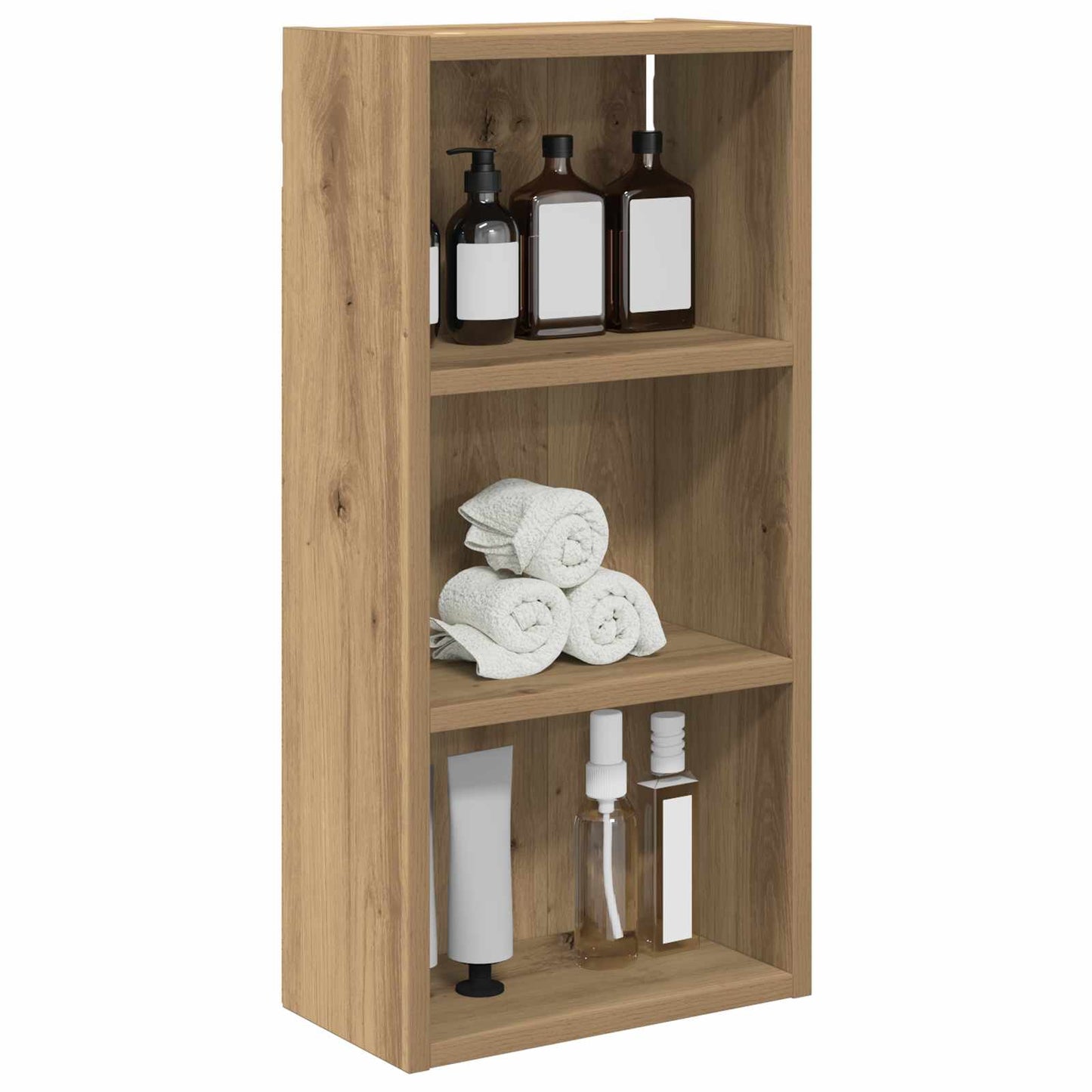 Badkamer wandkast Ambachtelijk eiken 30 x 16 x 62,5 cm