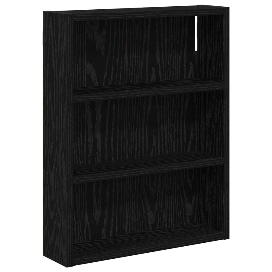 Badkamer wandkast Zwarte Eik 40 x 10 x 50 cm Geconstrueerd hout