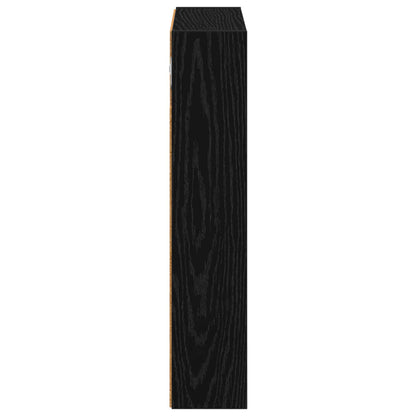 Badkamer wandkast Zwarte Eik 40 x 10 x 50 cm Geconstrueerd hout