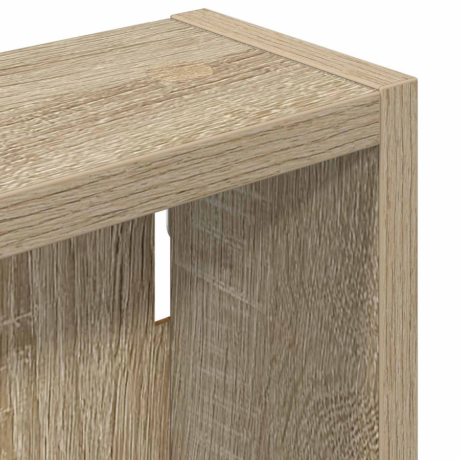 Badkamer wandkast met plank Sonoma Eiken 40 x 10 x 50 cm