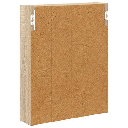 Badkamer wandkast met plank Sonoma Eiken 40 x 10 x 50 cm