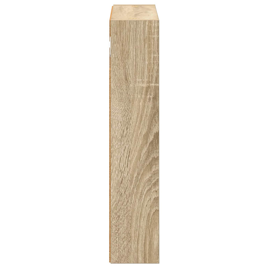 Badkamer wandkast met plank Sonoma Eiken 40 x 10 x 50 cm