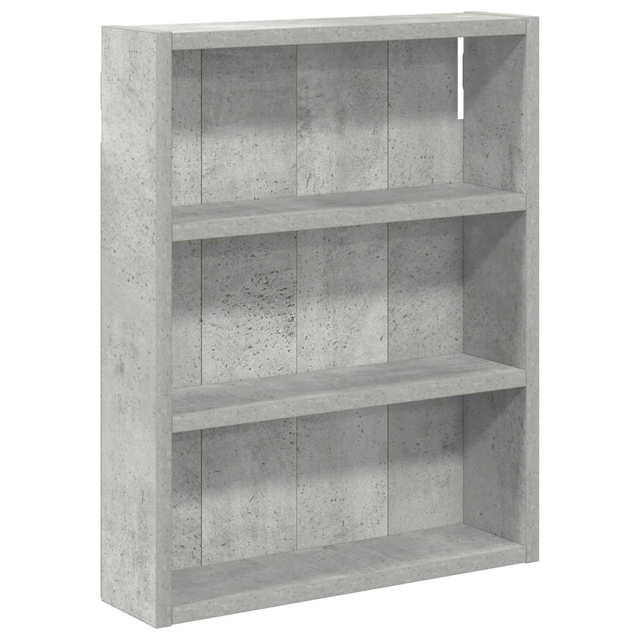 Badkamer wandkast met plank Beton Grijs 40 x 10 x 50 cm