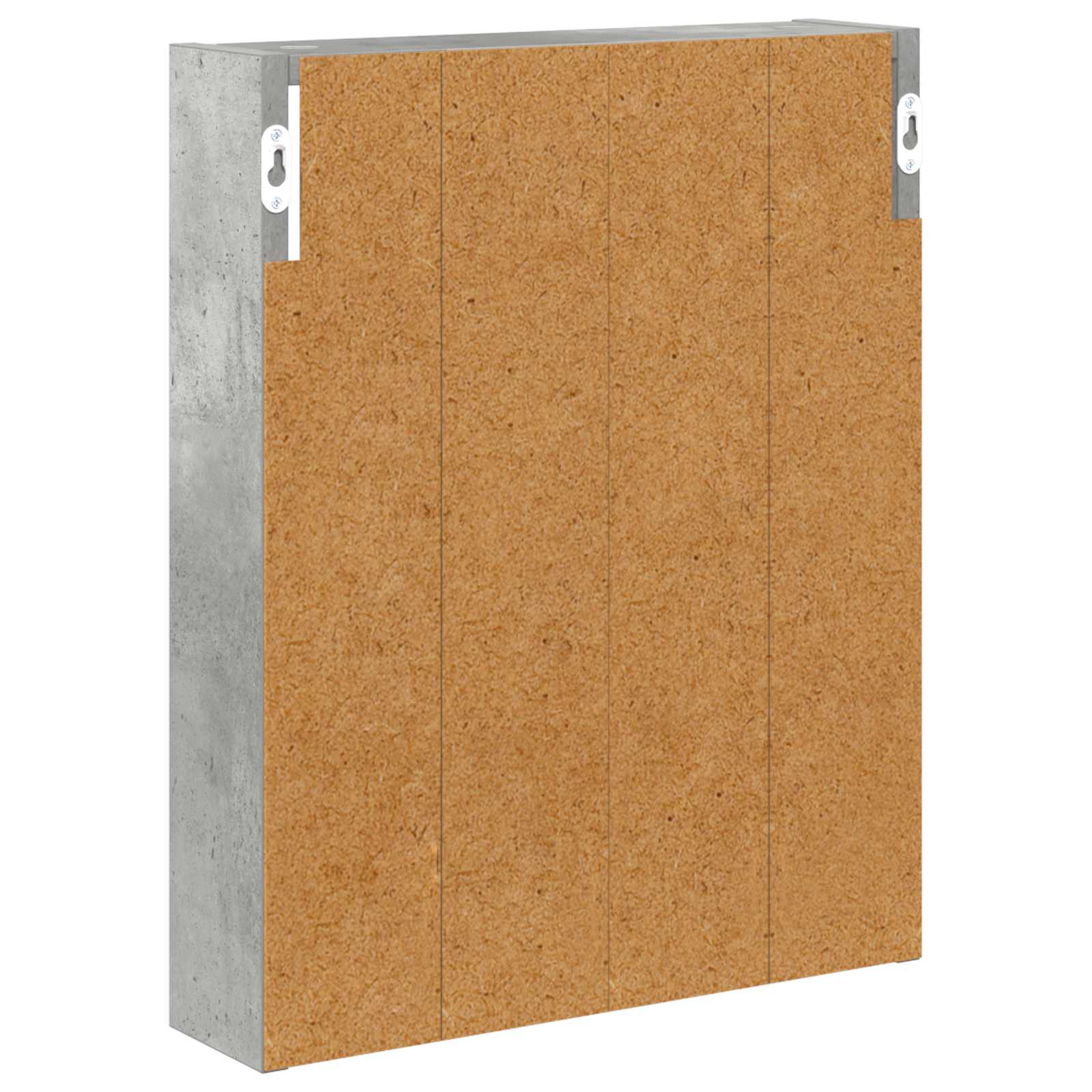 Badkamer wandkast met plank Beton Grijs 40 x 10 x 50 cm