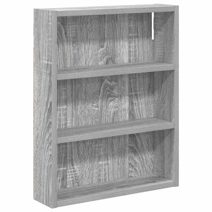 Badkamer wandkast met plank Grijze Sonoma 40 x 10 x 50 cm