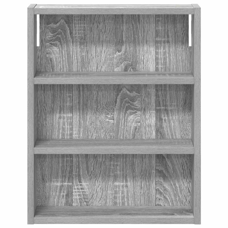 Badkamer wandkast met plank Grijze Sonoma 40 x 10 x 50 cm