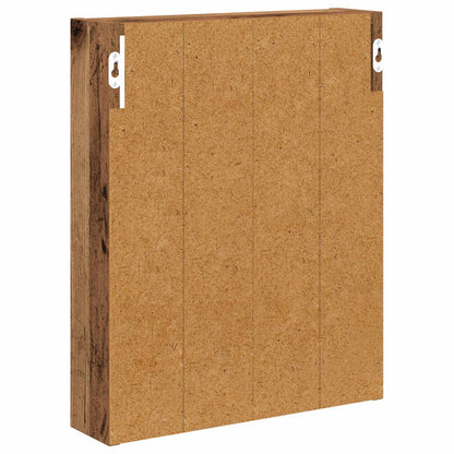 Badkamer wandkast Oudhout 40 x 10 x 50 cm Geconstrueerd hout