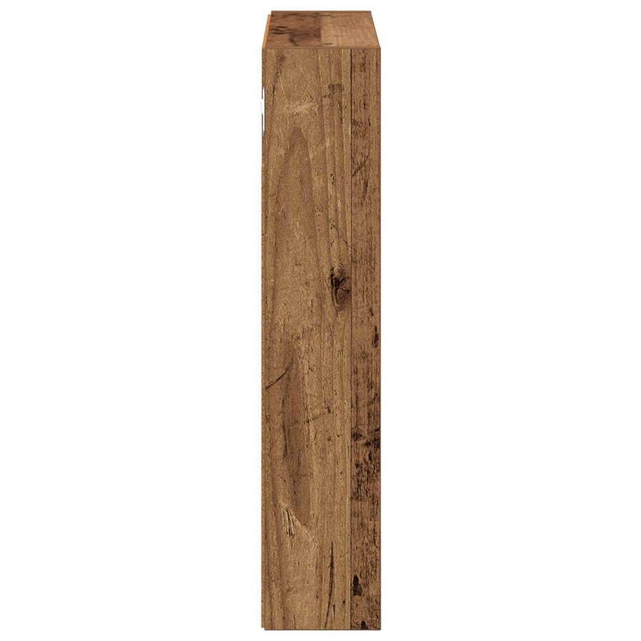 Badkamer wandkast Oudhout 40 x 10 x 50 cm Geconstrueerd hout
