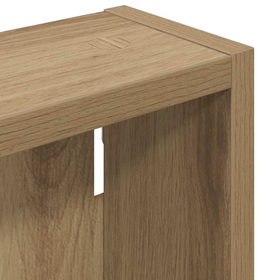 Badkamer wandkast met plank Ambachtelijk eiken 40 x 10 x 50 cm