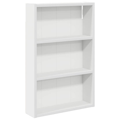 Badkamer wandkast Wit 40 x 10 x 60,5 cm Geconstrueerd hout