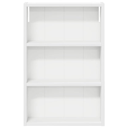 Badkamer wandkast Wit 40 x 10 x 60,5 cm Geconstrueerd hout