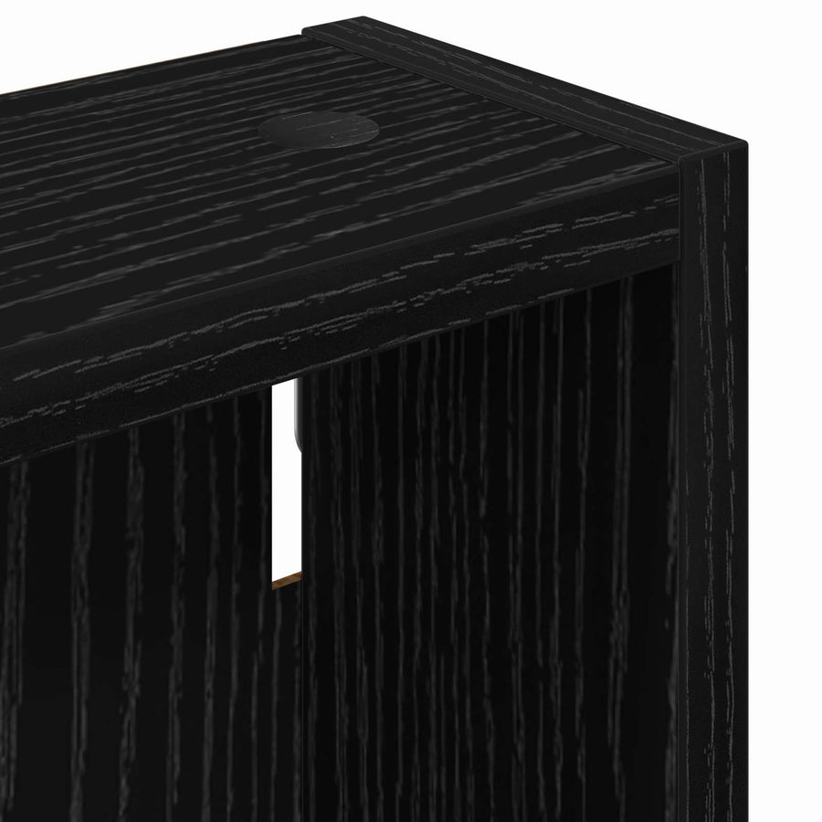 Badkamer wandkast met plank Zwarte Eik 40 x 10 x 60,5 cm