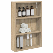 Badkamer wandkast met plank Sonoma Eiken 40 x 10 x 60,5 cm