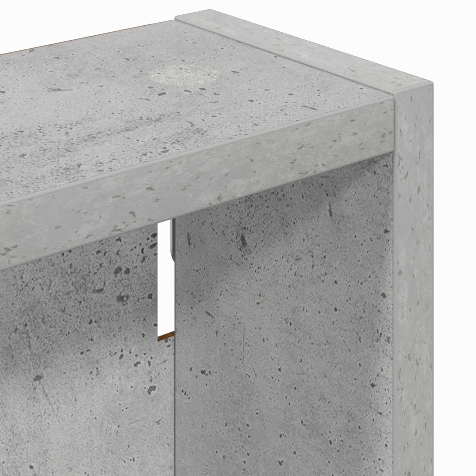 Badkamer wandkast met plank Beton Grijs 40 x 10 x 60,5 cm