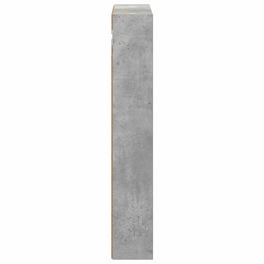 Badkamer wandkast met plank Beton Grijs 40 x 10 x 60,5 cm